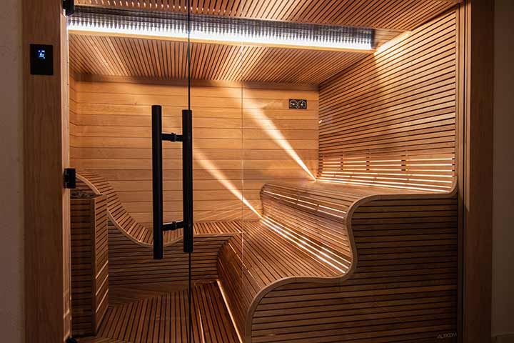 Innensauna Individuell LE Spa-Sauna im LE Showroom 04